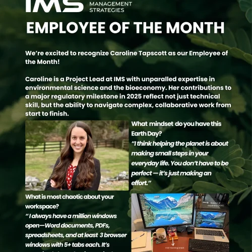 April Employee of the Month