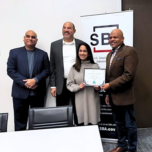 IMS CEO Ambreen Javed presented at the Small Business Administration T.H.R.I.V.E Program.