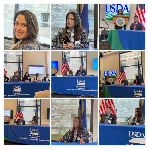 Ambreen Javed presents at USDA SBA event